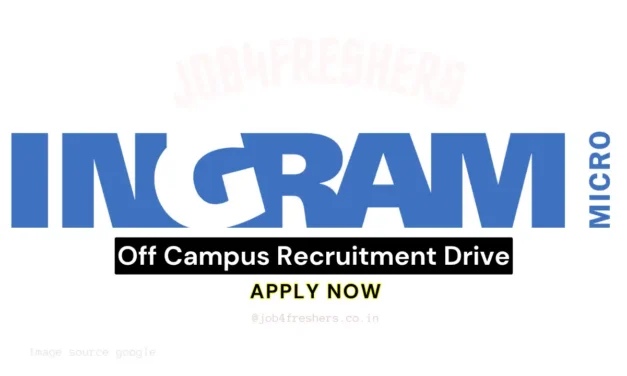 Ingram Graduate Engineer Trainee Vacancy | Mumbai & Chennai | BE/ BTech