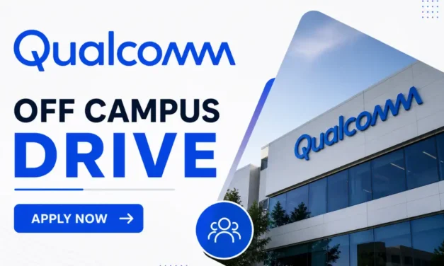 Qualcomm is Hiring for Embedded Software Engineer | Noida- Apply Now!