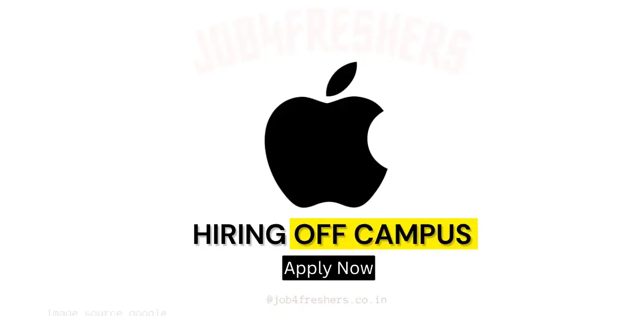 Apple is Hiring for Software Engineer in Bengaluru Office Location | Apply Online
