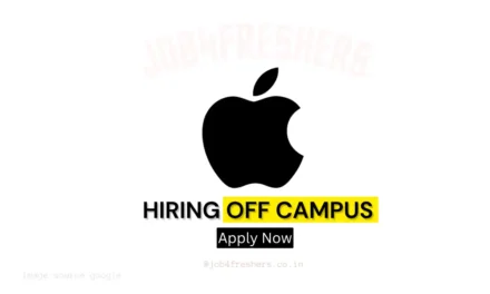 Apple is Hiring for Software Engineer in Bengaluru Office Location | Apply Online