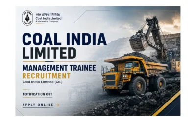 FRESHERS JOBS 18 Coal India Management Trainee Recruitment | Notification for 660 Vacancies- Apply Online