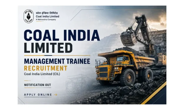 Coal India Management Trainee Recruitment | Notification for 660 Vacancies- Apply Online
