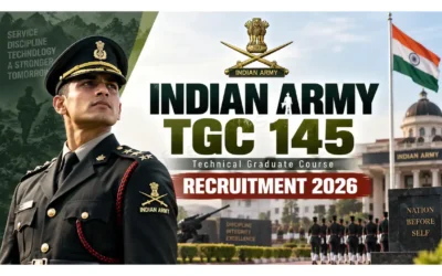 Indian Army TGC-145 Recruitment 2026 | Technical Graduate Course | IMA Dehradun
