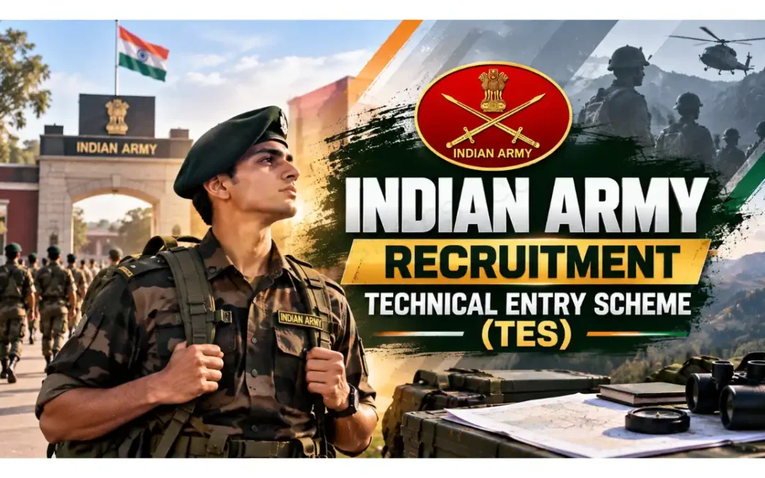 Indian Army TES 57 Recruitment 2026 – 10+2 Technical Entry Scheme | Apply Online for 90 Posts