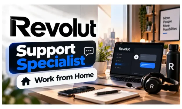 Revolut Support Specialist Work from Home Recruitment 2026