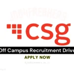 CSG Hiring Work From Home for Freshers | Systems Administrator Grad Role