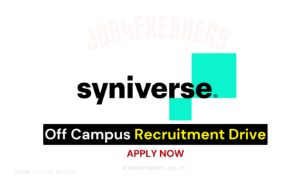 Syniverse Graduate Apprentice Trainee Off Campus Drive 2026 | Bangalore