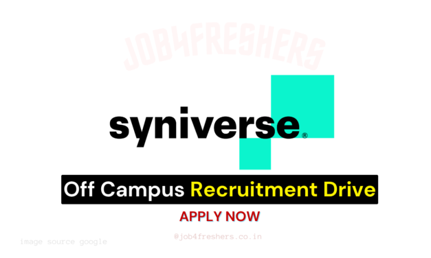 Syniverse Graduate Apprentice Trainee Off Campus Drive 2026 | Bangalore