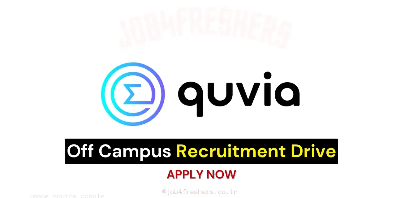Quvia Work In Office Hiring in Chennai | Jr. DevOps & SRE | Apply Now