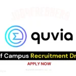 Quvia Work In Office Hiring in Chennai | Jr. DevOps & SRE | Apply Now