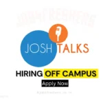 Josh Talks Off Campus Drive | Product Marketing / Growth Marketing Associate