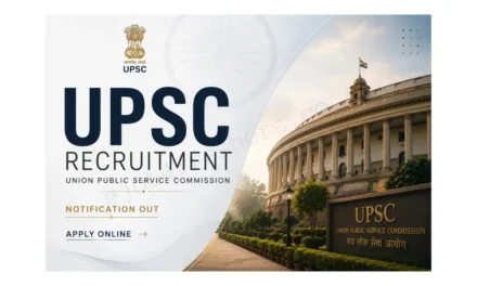 UPSC Recruitment 2026 notification announced | Multiple Posts Available