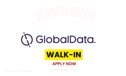 Globaldata Walk-in Drive for Associate Analyst | Amazing Opportunity