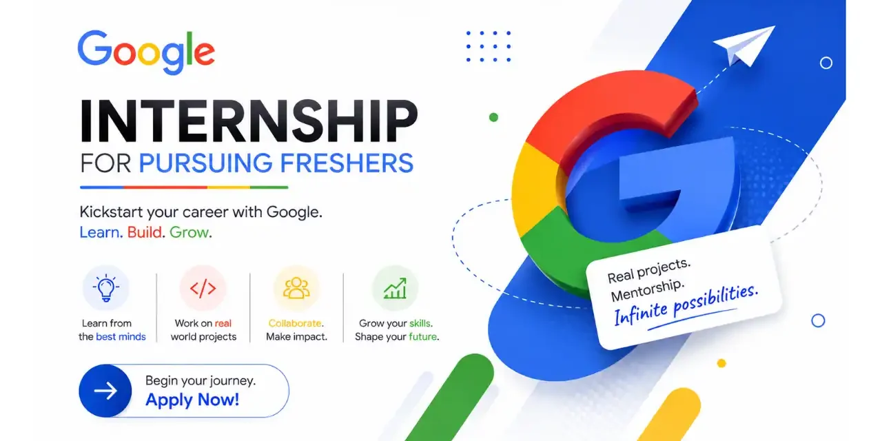 Google 2026 Summer Internship | Masters Software Engineering Intern