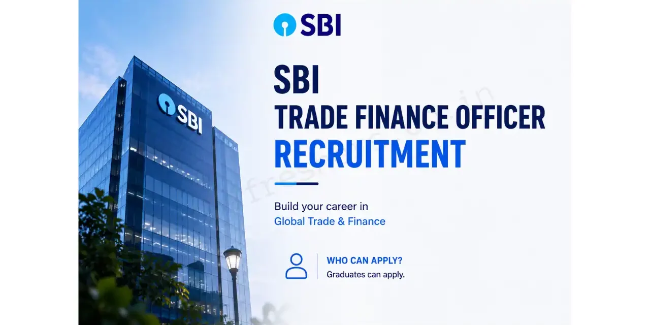 SBI Trade Finance Officer Recruitment Notification Out for 100 Posts- Apply Online