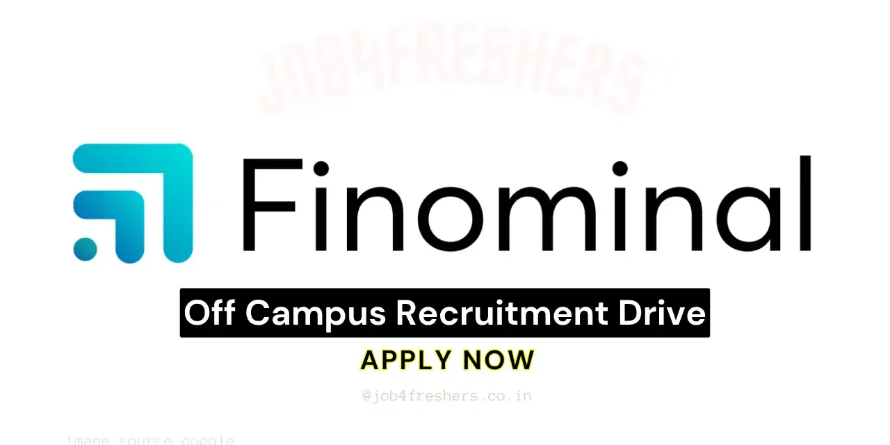 Finominal Jr. Software Engineer Hiring Off Campus Drive 2026 | Bengaluru