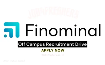 FRESHERS JOBS 3 Finominal Jr. Software Engineer Hiring Off Campus Drive 2026 | Bengaluru