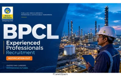 BPCL Experienced Professionals Recruitment 2026 Notification is Out | Apply Now