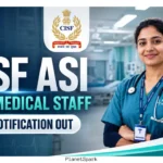 CISF ASI Paramedical Staff Recruitment 2026 | Notification for Pharmacist/ X-Ray Technician/ Lab Technician