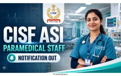 FRESHERS JOBS 3 CISF ASI Paramedical Staff Recruitment 2026 | Notification for Pharmacist/ X-Ray Technician/ Lab Technician