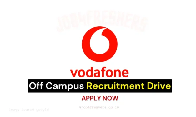 Vodafone Apprentice Hiring for Graduates| Freshers | Pune Location