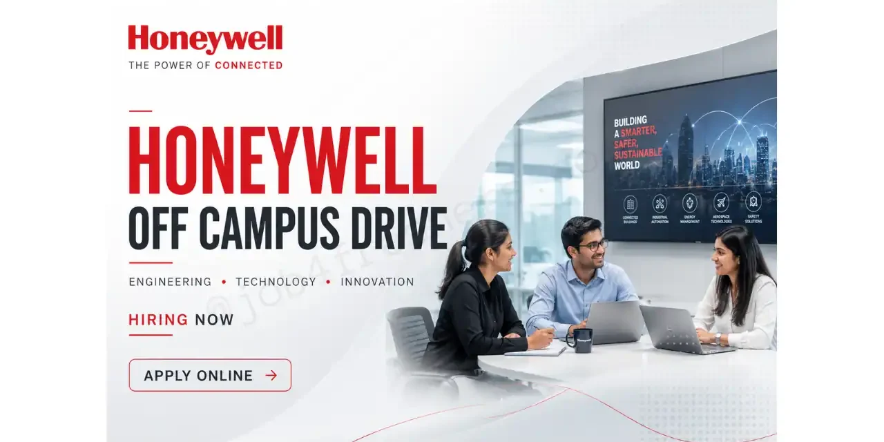 Honeywell Recruitment 2026 | Data Scientist I | Freshers Welcome