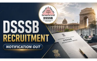 FRESHERS JOBS 2 DSSSB Recruitment 2026: Notification for Multiple Posts | 1,979 Total Vacancies