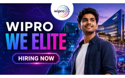FRESHERS JOBS 6 Wipro WE_ELITE Hiring 2026 | Freshers can apply | Bengaluru, Chennai, Hyderabad