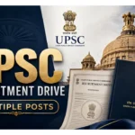 UPSC Recruitment Drive 2026: Post-wise Qualification, Experience, Age Limit & Pay Level