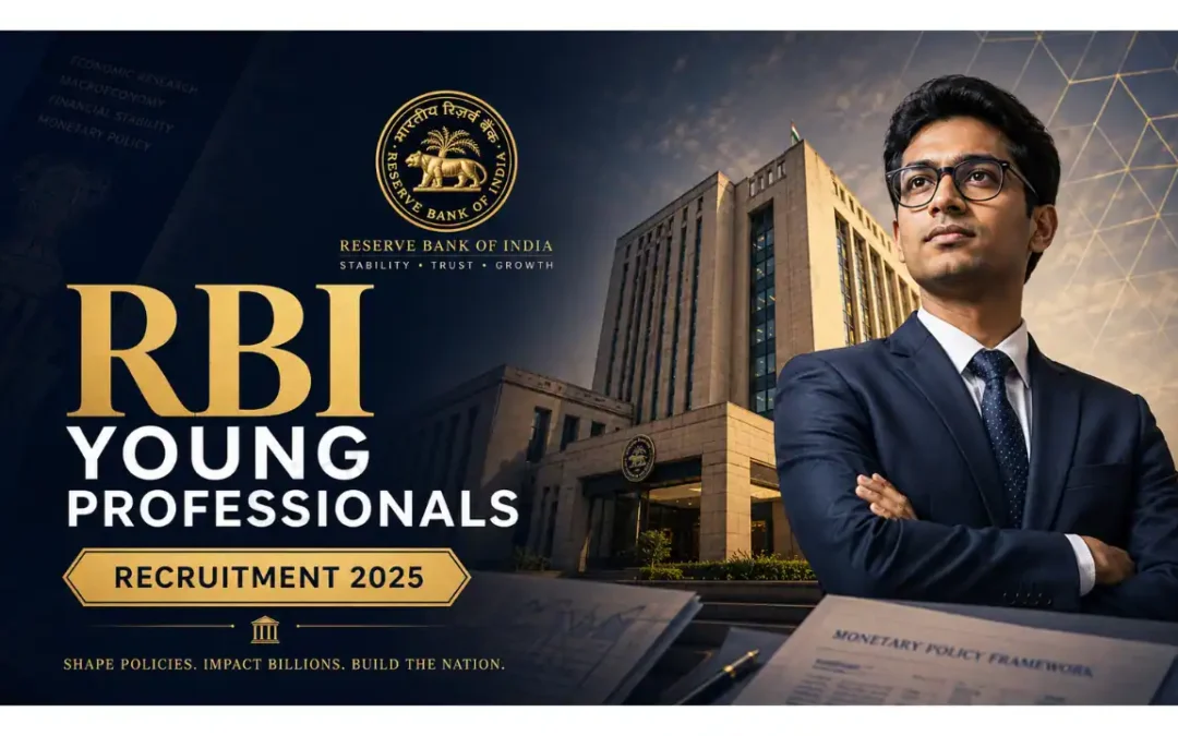 RBI Young Professionals Recruitment 2026 – Apply Online for 12 Vacancies
