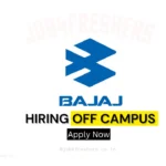 Bajaj Life Off Campus Drive 2026 | Insurance Consultant | Freshers & Experienced | Odisha