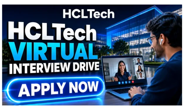 HCLTech Virtual Interview Drive | Accounts Payable | Only Freshers