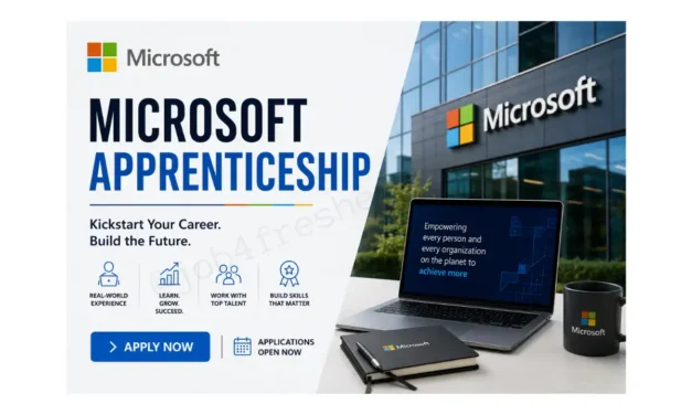 Microsoft Sales Strategy Enablement Apprenticeship 2026 Graduates | Apply Now