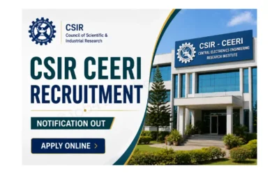 CSIR CEERI Recruitment 2026 |Apply Online for 22 Technical Officer & Technician Posts