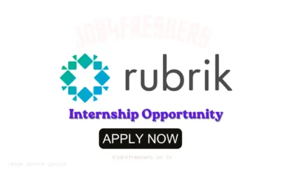 Rubrik Internship 2026 | Application Security Intern | Bangalore | Apply Online
