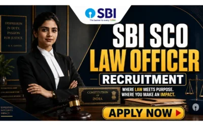 EXPERIENCED Jobs 5 SBI SCO Law Officer Recruitment 2026 | Apply for 49 Specialist Cadre Officers Post