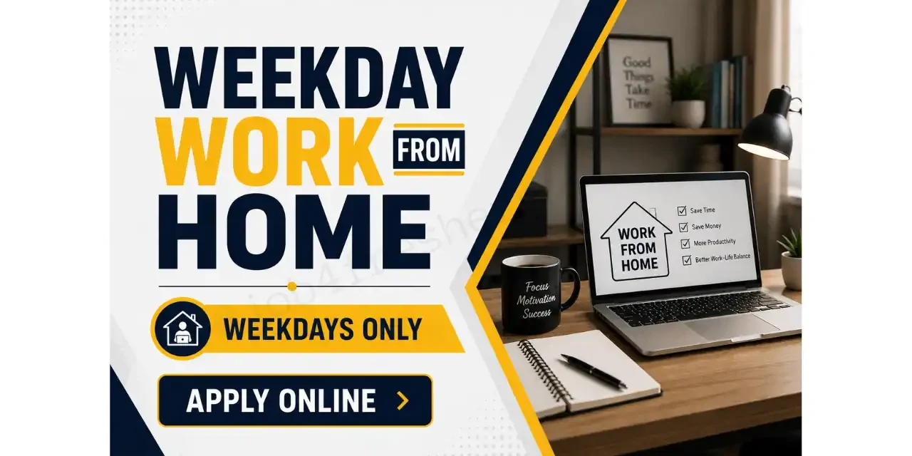 Weekday Work From Home Recruitment 2026 | Customer Support Specialist | Apply Online
