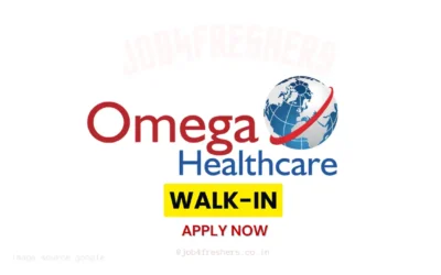 FRESHERS JOBS 16 Omega Healthcare Walk-In Drive for Freshers | Hiring Voice Night Shift