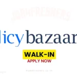 Mega Walk-in Drive for Sales Executive | PolicyBazaar Walk-in 2026