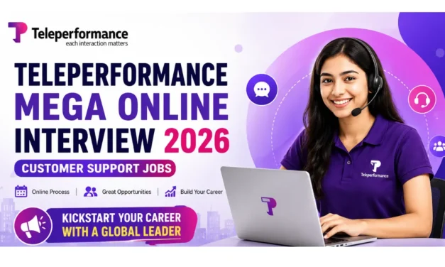 Teleperformance Mega Online Interview 2026 | Customer Support Jobs