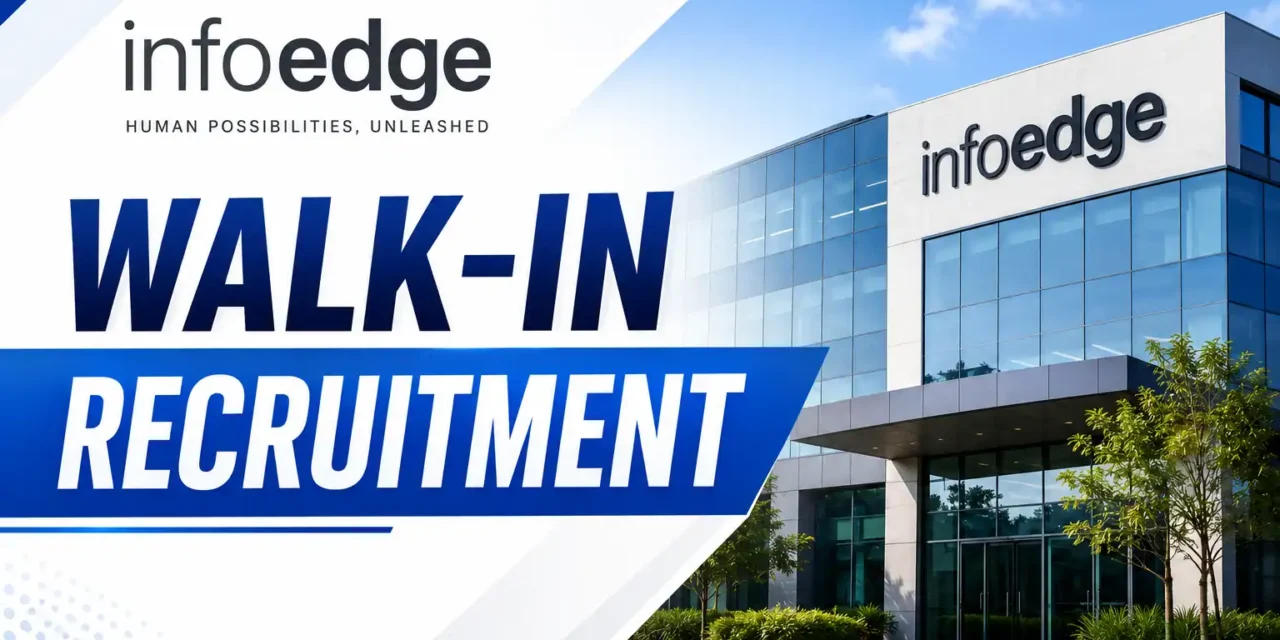 Info Edge Walk-In Drive 2026 for Tele Calling Executive in Noida