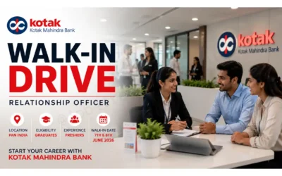 Kotak Mahindra Bank Walk-in Drive | Digital Acquisition Manager-CA