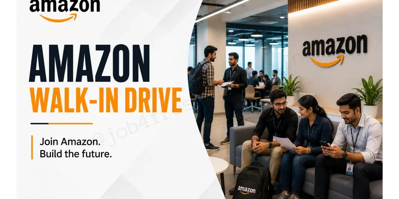 Amazon Walk-in for Customer Support Voice Process Role | 0-5 Years