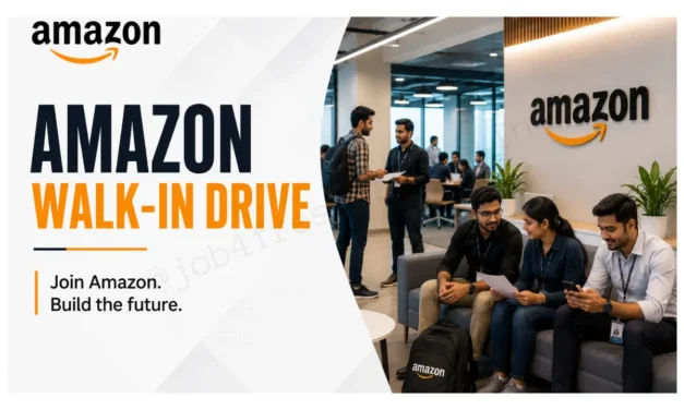 Amazon Walk-in for Customer Support Voice Process Role | 0-5 Years