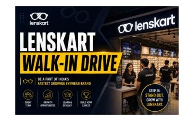 Lenskart Walk-in Drive 2026 | Sales Associate Role | 0-5 Years