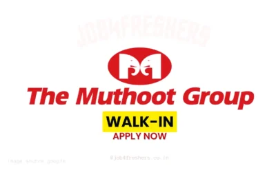 Muthoot Finance Walk-in Interview for Fresher at Jaipur | Graduate / Post Graduate