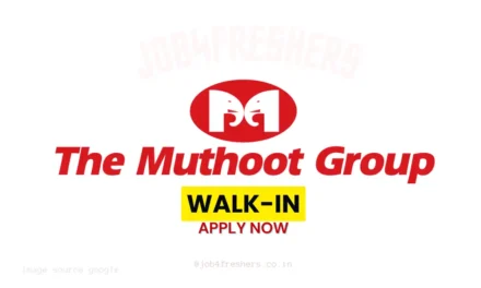 Muthoot Finance Walk-in Interview for Fresher at Jaipur | Graduate / Post Graduate