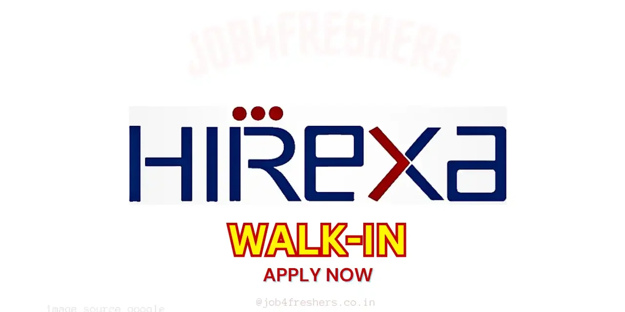 Hirexa Solutions Walk-in Drive for UK IT Recruiter | Hiring Freshers