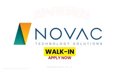 NOVAC Walk-In Management Trainee- Male Graduates only | 0-2 Years