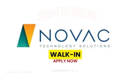 NOVAC Walk-In Management Trainee- Male Graduates only | 0-2 Years